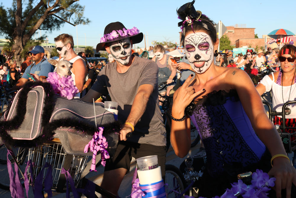 Zombie Bike Ride 2018 photo - Duval Street, Key West